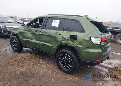 2021 Jeep Grand Cherokee Trailhawk 4X4 из США, поврежденный, VIN 1C4RJFLT6MC632082